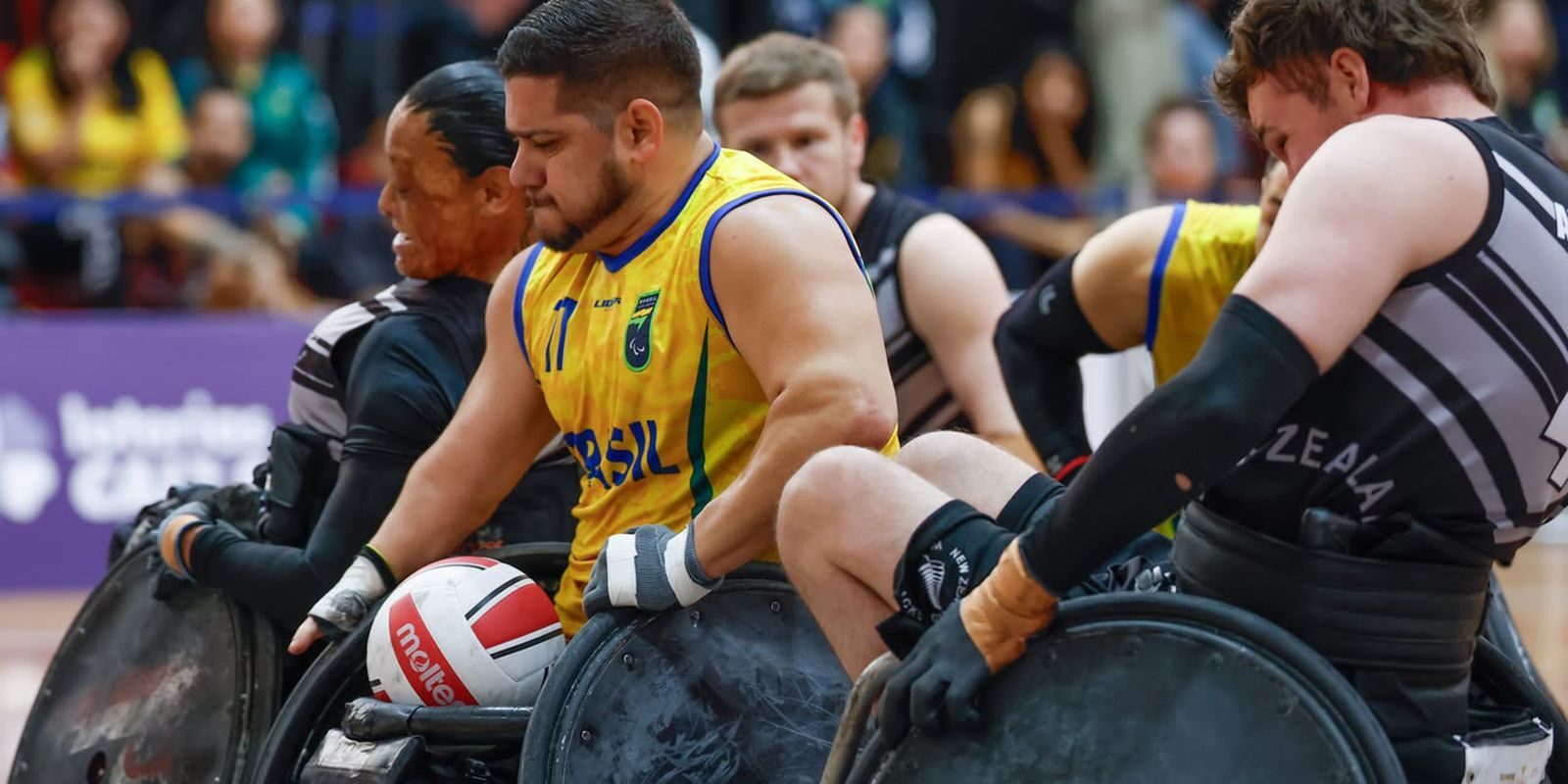 Brasil encerra Mundial de rúgbi em cadeira de rodas em 11º