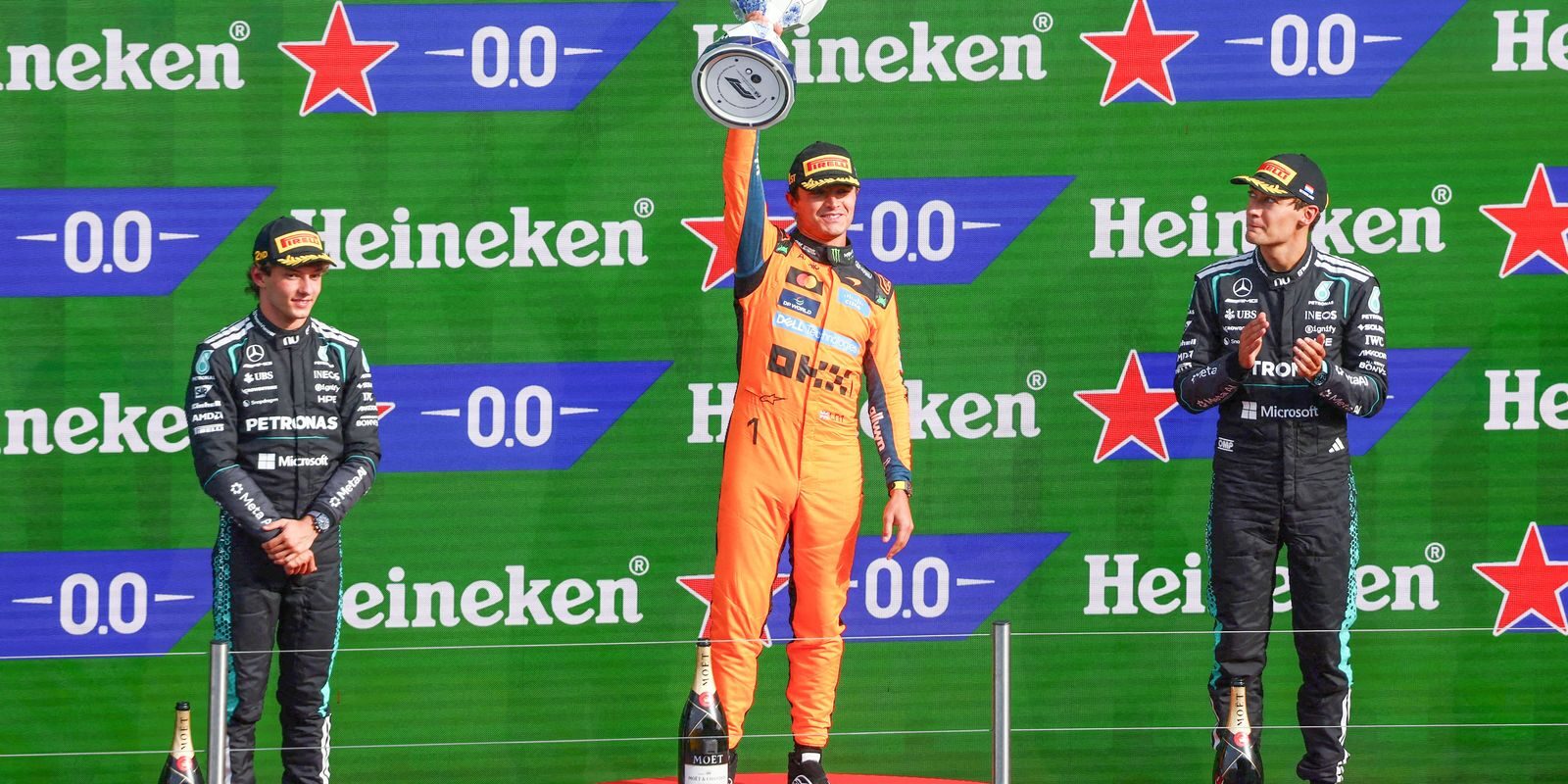 Norris vence GP da Holanda em Zandvoort e emenda 2ª vitória seguida na F1 2026