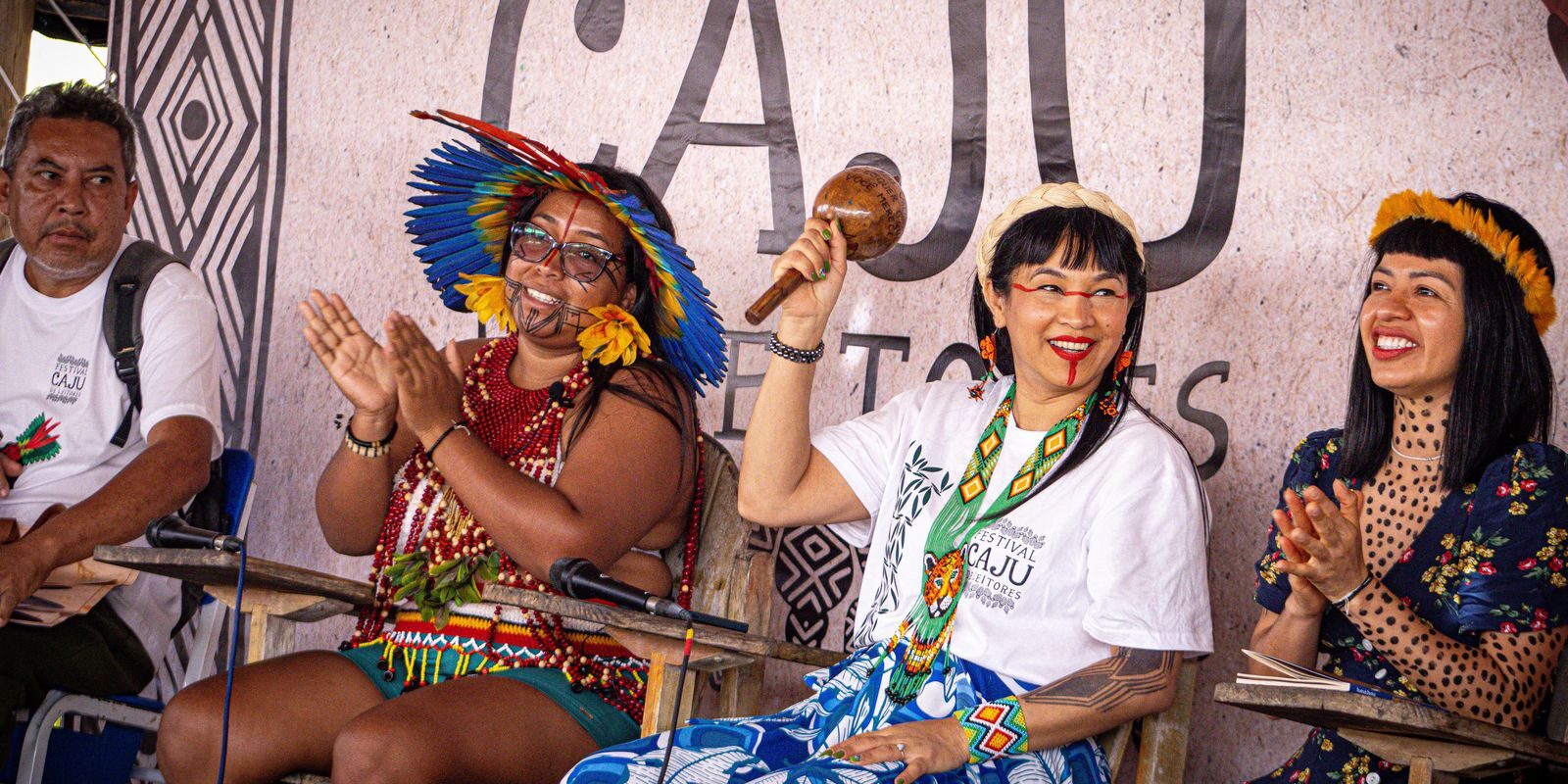 5º Festival Caju reúne literatura e saberes Pataxó na TI Barra Velha de 2 a 4 de setembro