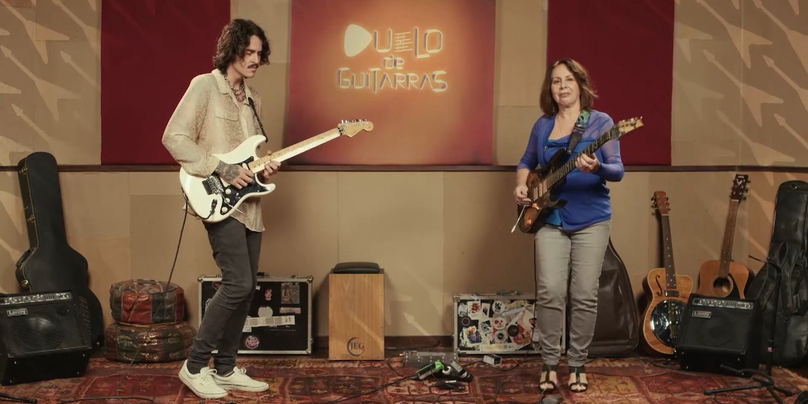 Duelo de Guitarras: Moscardini (Mosca) e Lui Rabello se enfrentam na segunda semifinal neste sábado (29) na TV Brasil