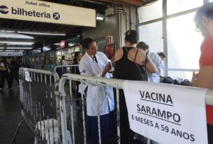 Ministério da Saúde reforça chamamento para atualização da vacinação contra o sarampo; campanha vai até 1º/09