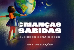 Podcast Crianças Sabidas retoma série sobre as Eleições Gerais 2026 e explica 'o que é eleição?'