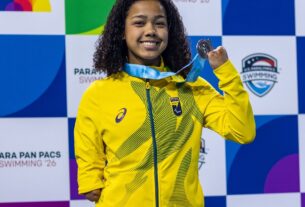 Parapan-Pacífico: Alessandra Oliveira estabelece recorde mundial nos 100 m peito; Brasil conquista sete medalhas no dia