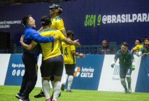 Brasil 2 x 0 Costa Rica: seleção de futebol de cegos avança à final da Copa América 2026 contra a Colômbia