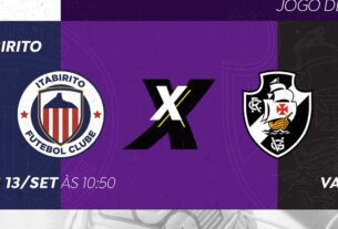Brasileirão Feminino A2: Itabirito e Vasco se enfrentam neste domingo com transmissão ao vivo