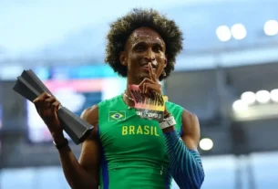 Alison dos Santos conquista ouro no Mundial Ultimate 2026 com 45s98 em Budapeste