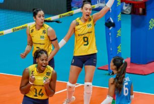 Seleção feminina de vôlei vence Argentina, conquista Pré-Olímpico Sul-Americano e garante vaga em Los Angeles 2028