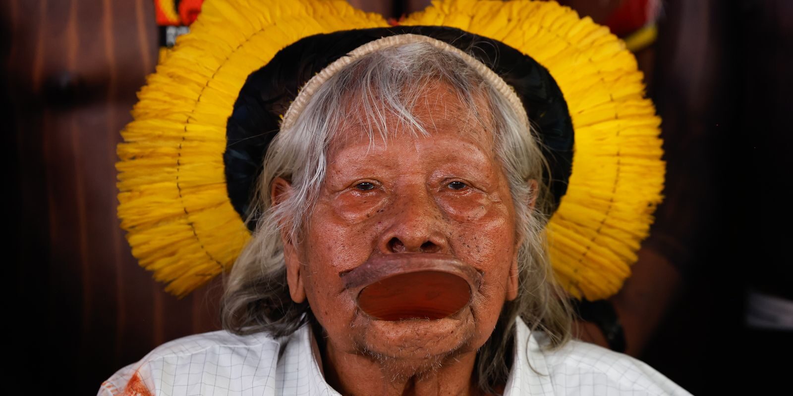 Cacique Raoni, 94 anos, passa a receber cuidados paliativos em casa no Mato Grosso