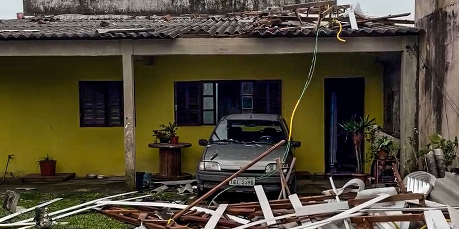 Temporal no Rio Grande do Sul deixa 4 desaparecidos, 624 desalojados e 64 municípios afetados