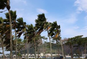 Defesa Civil do Rio emite alerta para ventos fortes e pancadas de chuva entre 22 e 25/09