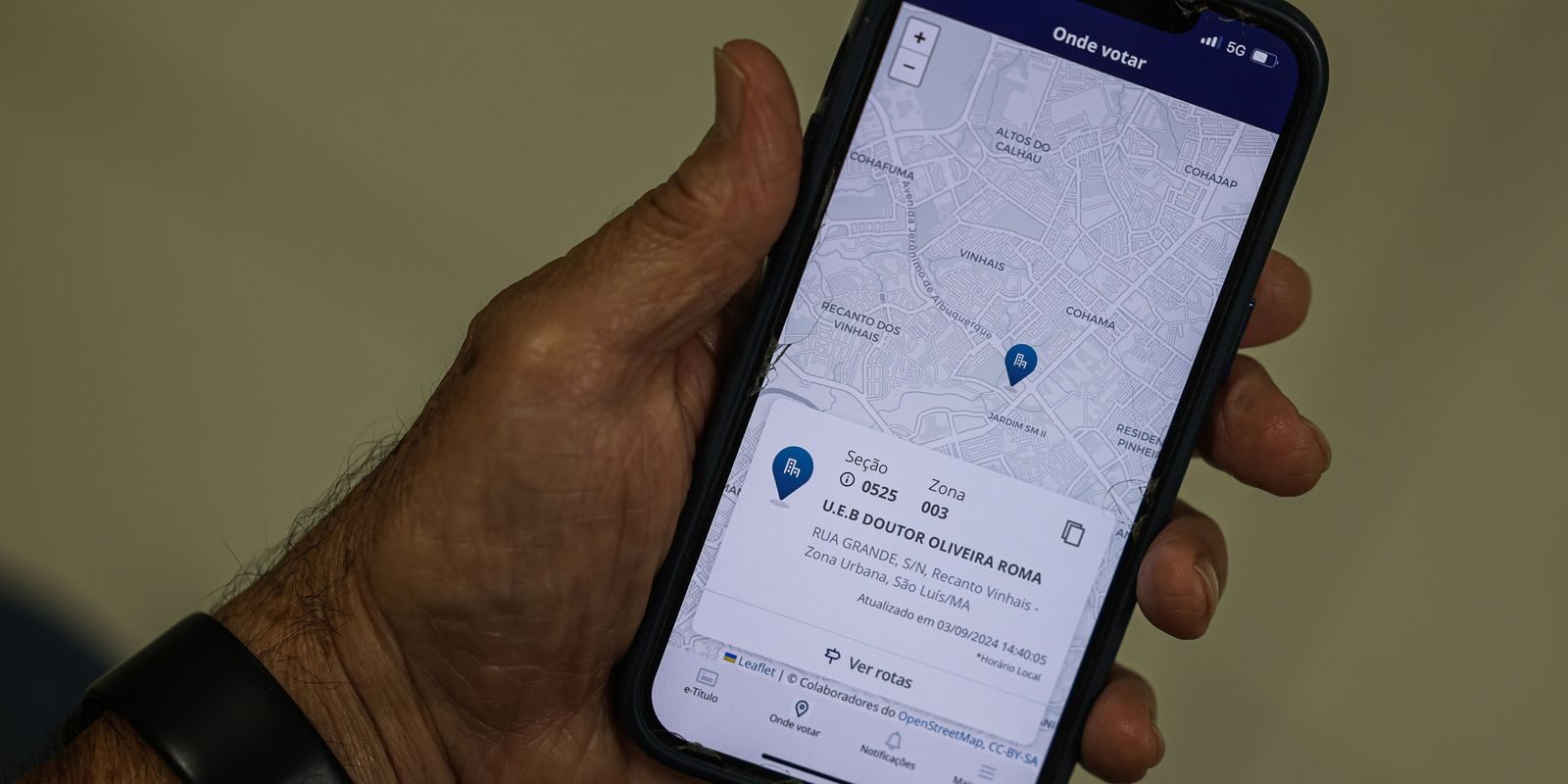 TSE recomenda conferir local de votação com antecedência; consulta está no e‑Título e no site