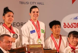 Brasil fatura três ouros no Mundial Paralímpico de Judô em Tbilisi