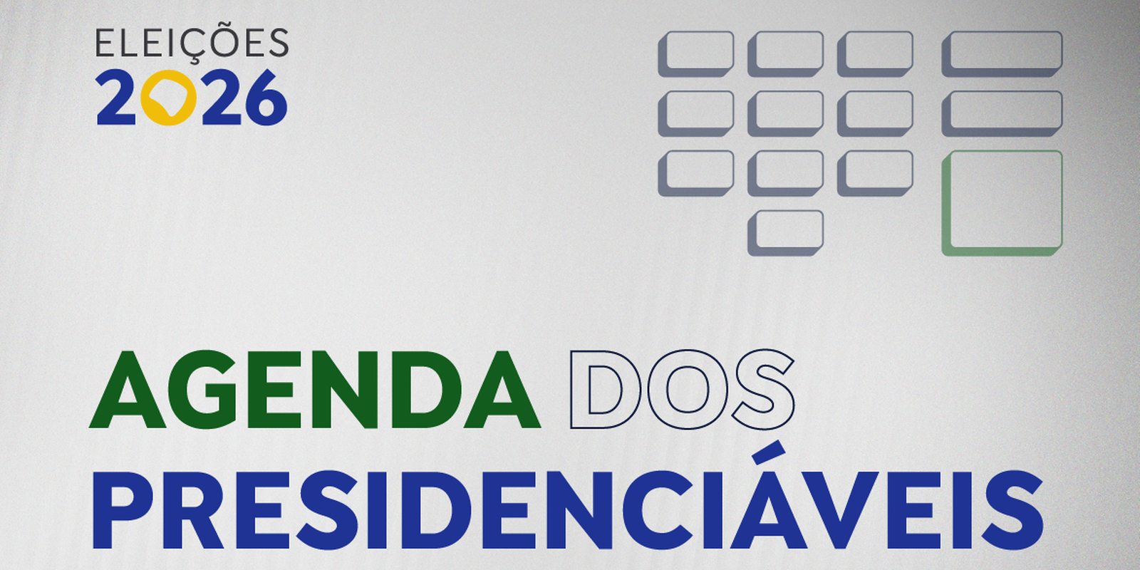 Agenda dos presidenciáveis em 29/09/2026: sabatinas, caminhadas e entrevistas pelo país