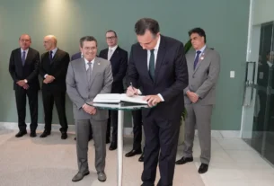 Rodrigo Pacheco toma posse como ministro do TCU e assume vaga deixada por Bruno Dantas