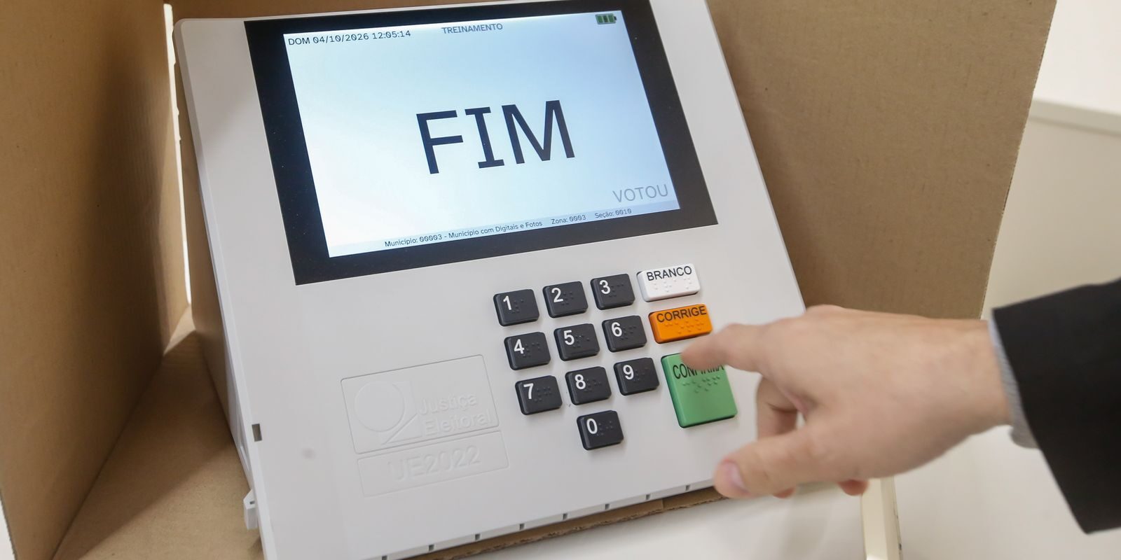 Voto em candidatura irregular pode ser anulado mesmo se nome aparecer na urna eletrônica