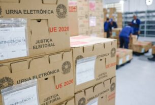 Tribunais distribuem 560 mil urnas e executam procedimentos finais antes do primeiro turno