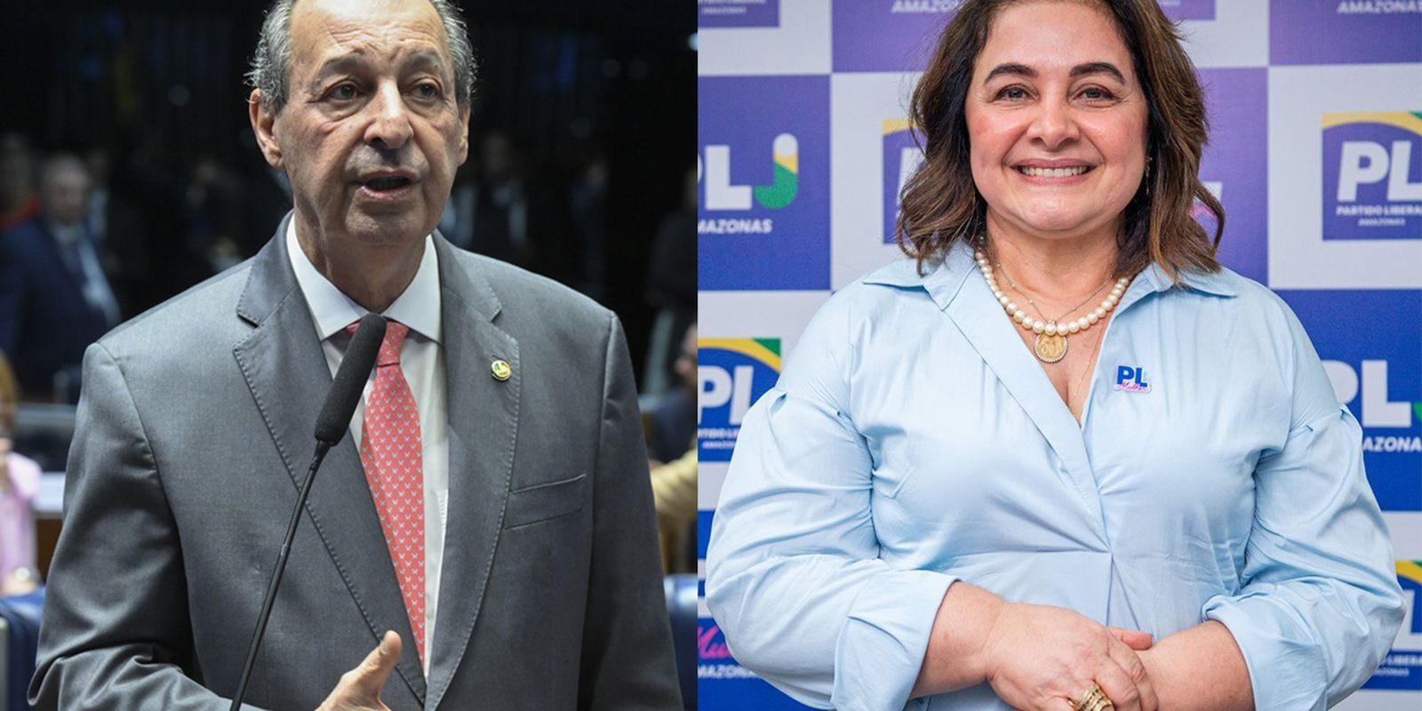 Omar Aziz e Maria do Carmo avançam ao 2º turno para o governo do Amazonas